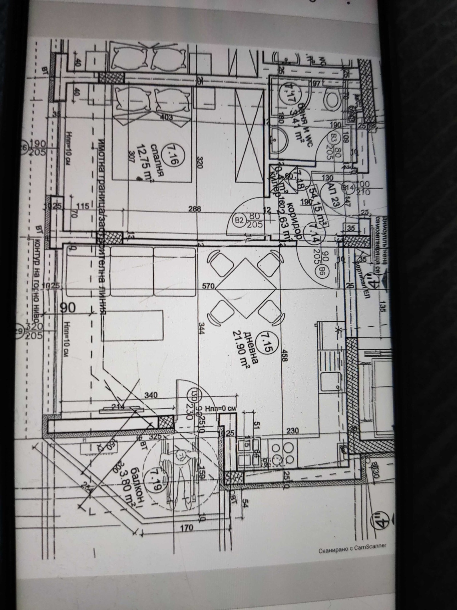 Продава 2-СТАЕН, гр. Варна, Колхозен пазар, снимка 6 - Апартаменти - 54602464