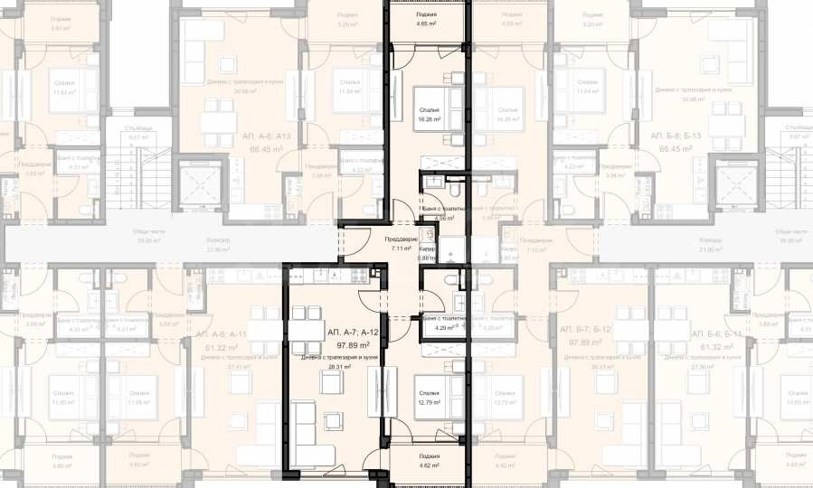 Продава 3-СТАЕН, гр. Пловдив, Остромила, снимка 7 - Апартаменти - 56599741
