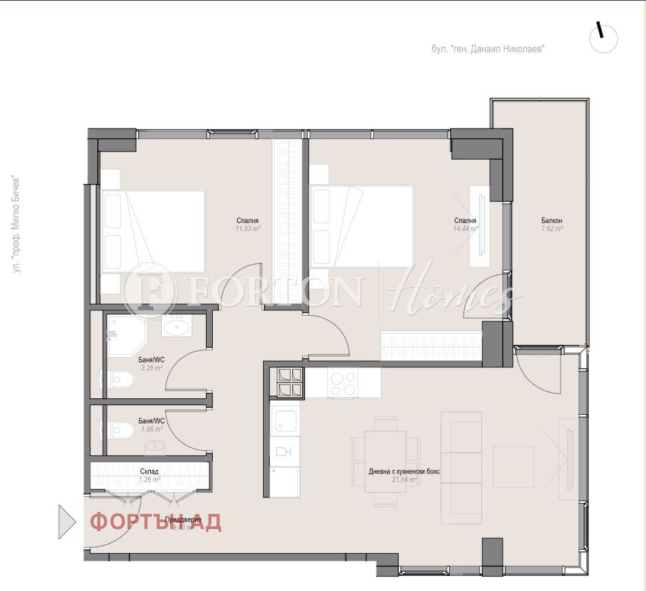 Продава 3-СТАЕН, гр. София, Оборище, снимка 12 - Апартаменти - 53979229