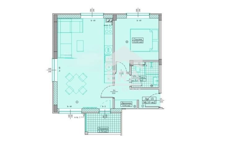 Продава 2-СТАЕН, гр. Варна, м-т Пчелина, снимка 9 - Апартаменти - 54423769