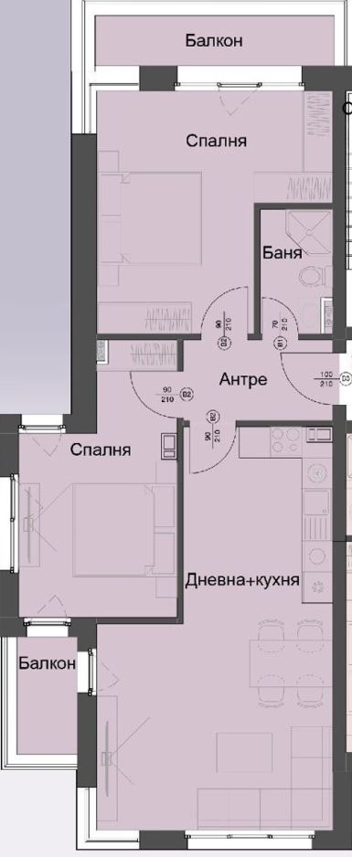 Продава 3-СТАЕН, гр. София, Кръстова вада, снимка 5 - Aпартаменти - 48674545