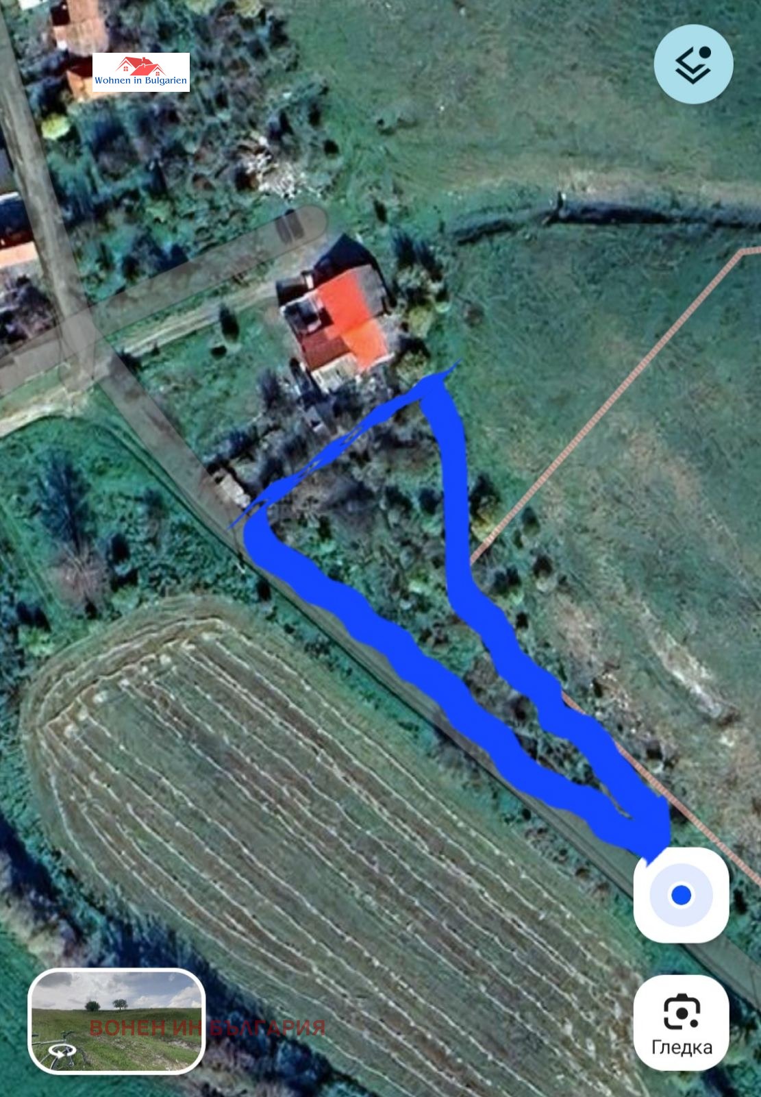 Продава ПАРЦЕЛ, с. Опанец, област Добрич, снимка 2 - Парцели - 54302712