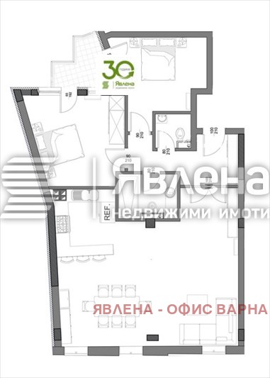 Продава 3-СТАЕН, гр. Варна, Център, снимка 4 - Aпартаменти - 48133818