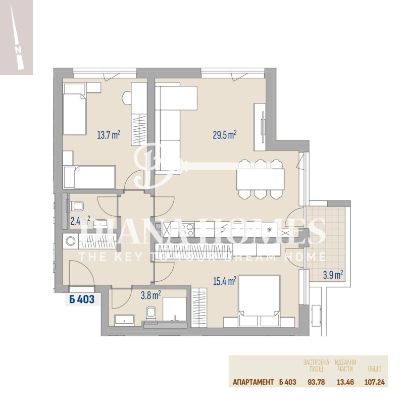 À venda  2 quartos Sofia , Levski G , 107 m² | 79527575 - imagem [10]