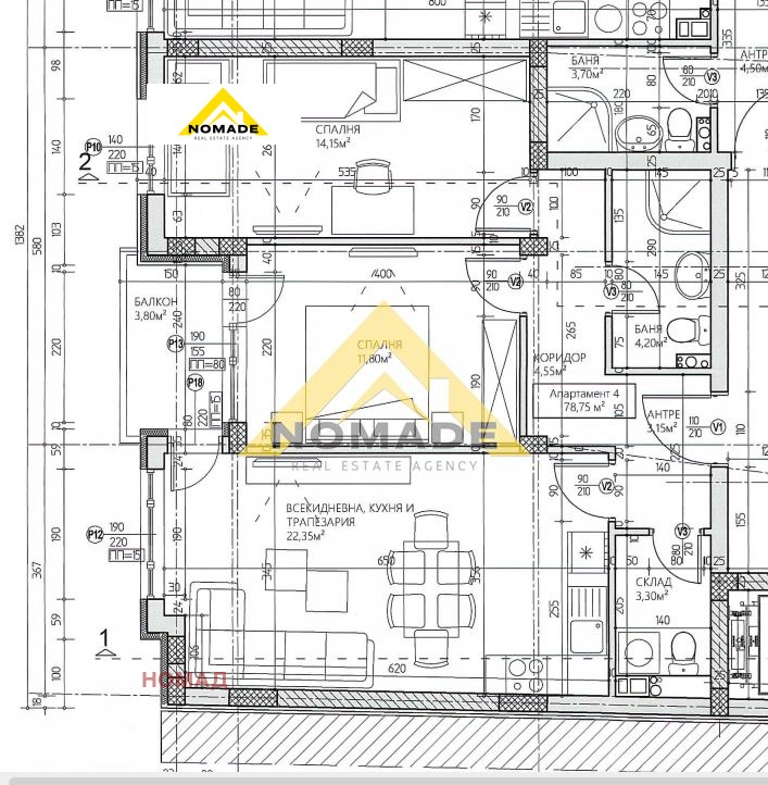 Продава 3-СТАЕН, гр. Пловдив, Христо Смирненски, снимка 6 - Апартаменти - 52637715