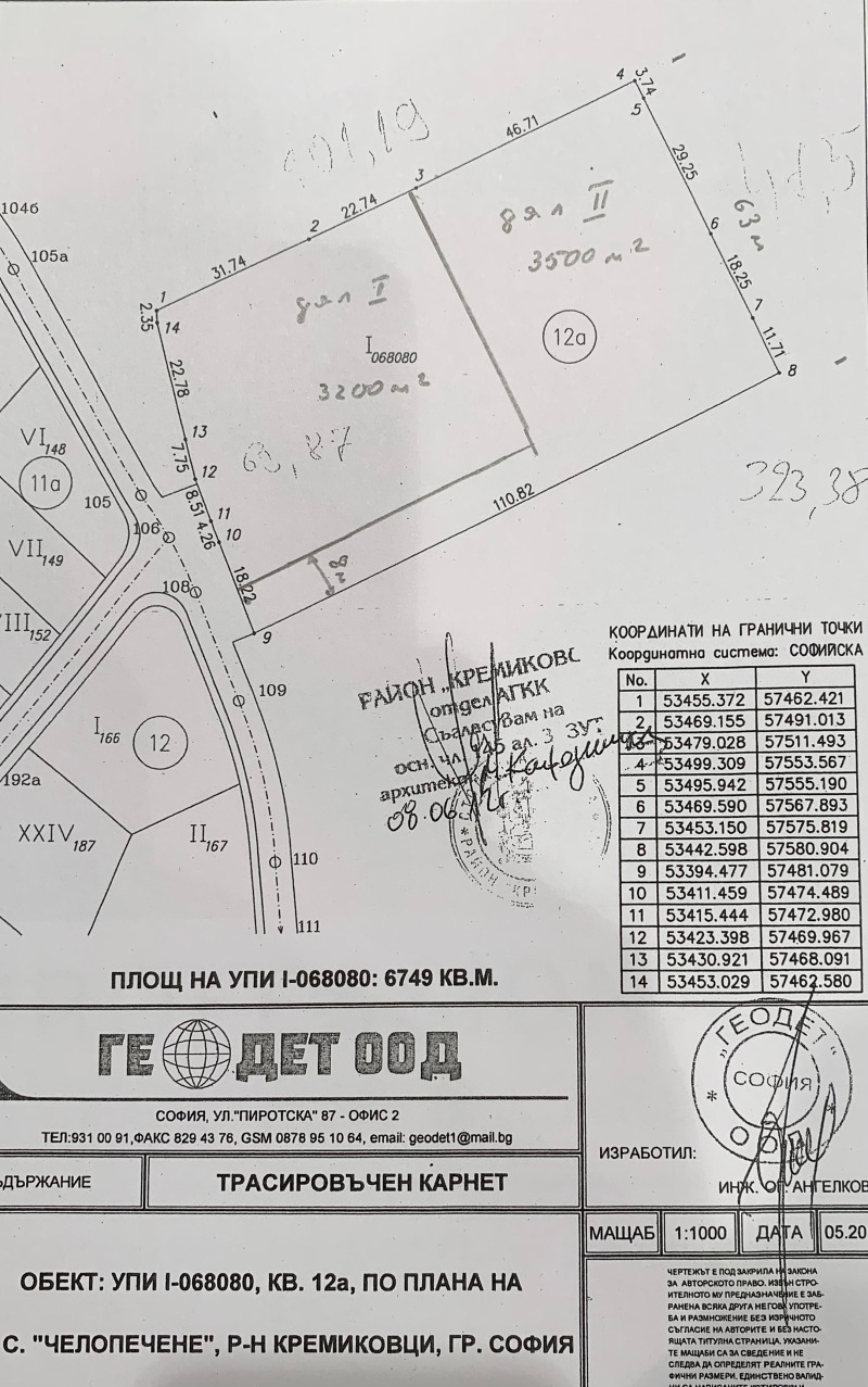 Продава ПАРЦЕЛ, гр. София, Кремиковци, снимка 2 - Парцели - 47515247