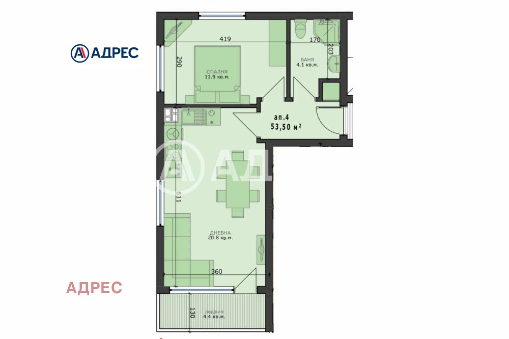 Продава 2-СТАЕН, гр. Варна, Възраждане 4, снимка 2 - Апартаменти - 53683085