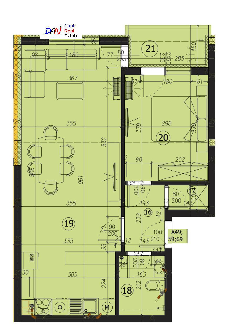 Продава 2-СТАЕН в град Варна, Владислав Варненчик 2 - 74 кв.м / 95 000 € » 185 803.85 лв., ДАНИ НЕДВИЖИМИ ИМОТИ