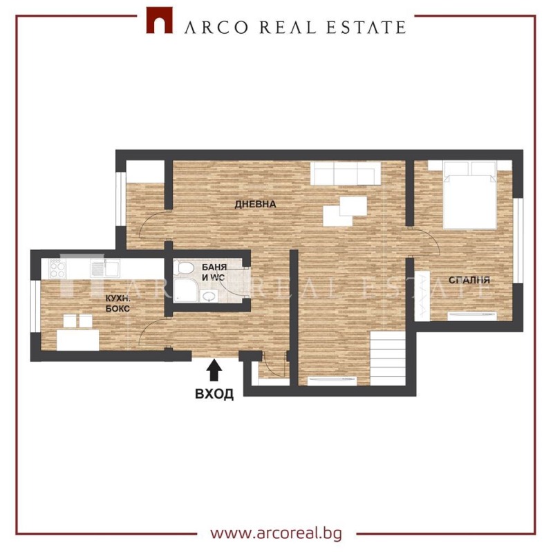 Satılık  2 yatak odası Sofia , Centar , 89 metrekare | 42622080 - görüntü [4]