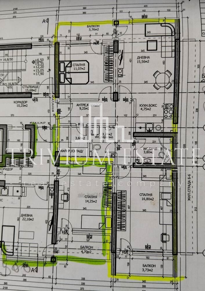 Продава 3-СТАЕН, гр. Пловдив, Тракия, снимка 5 - Апартаменти - 52401166