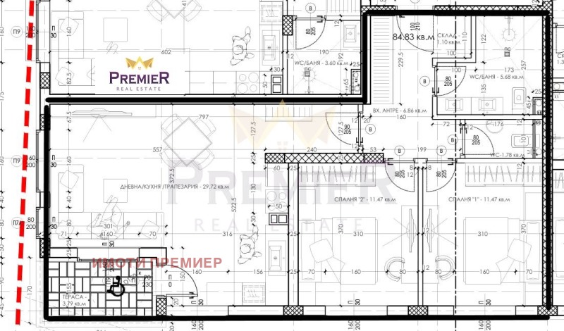 Продава 3-СТАЕН, гр. Варна, Изгрев, снимка 5 - Апартаменти - 53588835