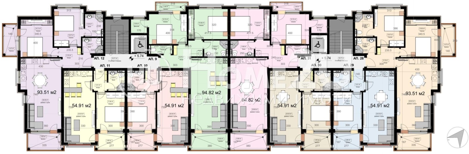 Продава 2-СТАЕН, гр. Варна, к.к. Св.Св. Константин и Елена, снимка 8 - Апартаменти - 55536425