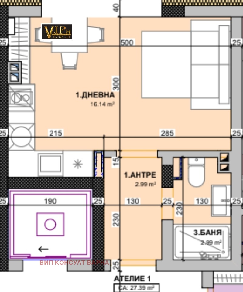 Продава 2-СТАЕН, гр. Варна, Виница, снимка 7 - Апартаменти - 52320804