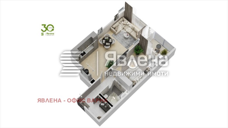 Продава 2-СТАЕН, гр. Варна, Кайсиева градина