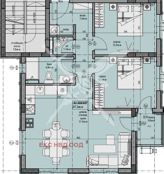 Продава 3-СТАЕН, гр. Пловдив, Прослав, снимка 1 - Aпартаменти - 47722425