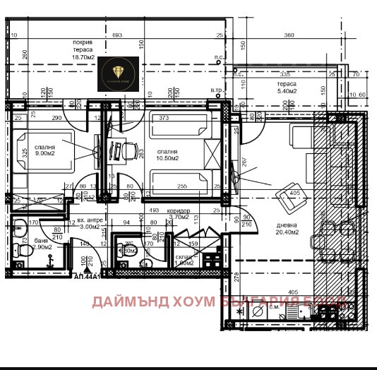 Продава 3-СТАЕН, гр. Пловдив, Южен, снимка 2 - Aпартаменти - 48277387