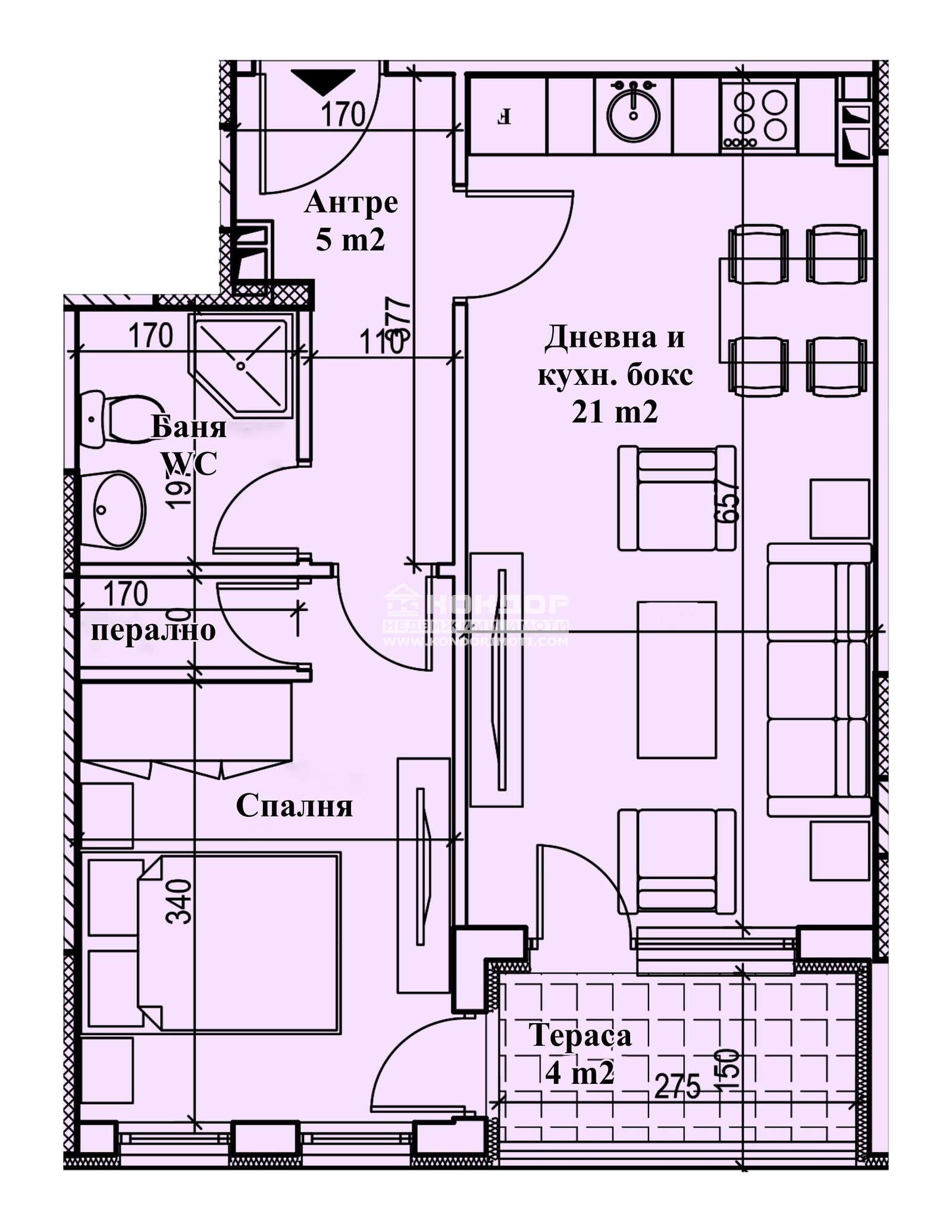 Продава 2-СТАЕН, гр. Пловдив, Кършияка, снимка 6 - Апартаменти - 33993573