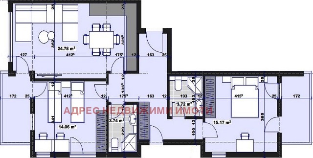 Продава 3-СТАЕН, гр. Стара Загора, Три чучура - север, снимка 3 - Апартаменти - 55045744
