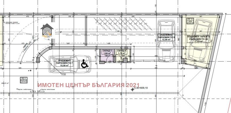 Продава ГАРАЖ, ПАРКОМЯСТО, гр. София, Овча купел, снимка 1 - Гаражи и паркоместа - 47718079