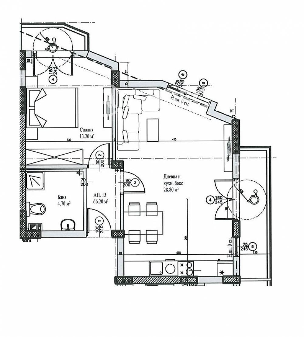 Продава 2-СТАЕН, гр. София, Манастирски ливади, снимка 4 - Апартаменти - 54792767