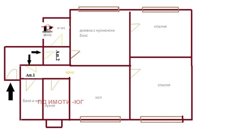 Продава 4-СТАЕН, гр. София, Център, снимка 4 - Апартаменти - 52466406