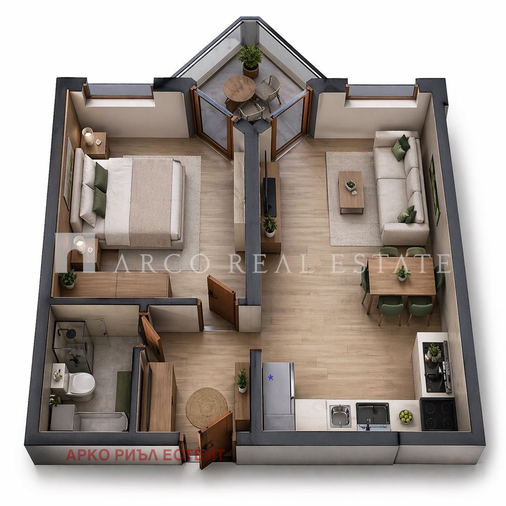 Продава 2-СТАЕН, гр. София, Овча купел 1, снимка 2 - Апартаменти - 54408930