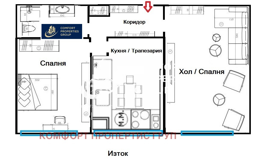 Продава 3-СТАЕН, гр. София, Сухата река, снимка 11 - Апартаменти - 54562527