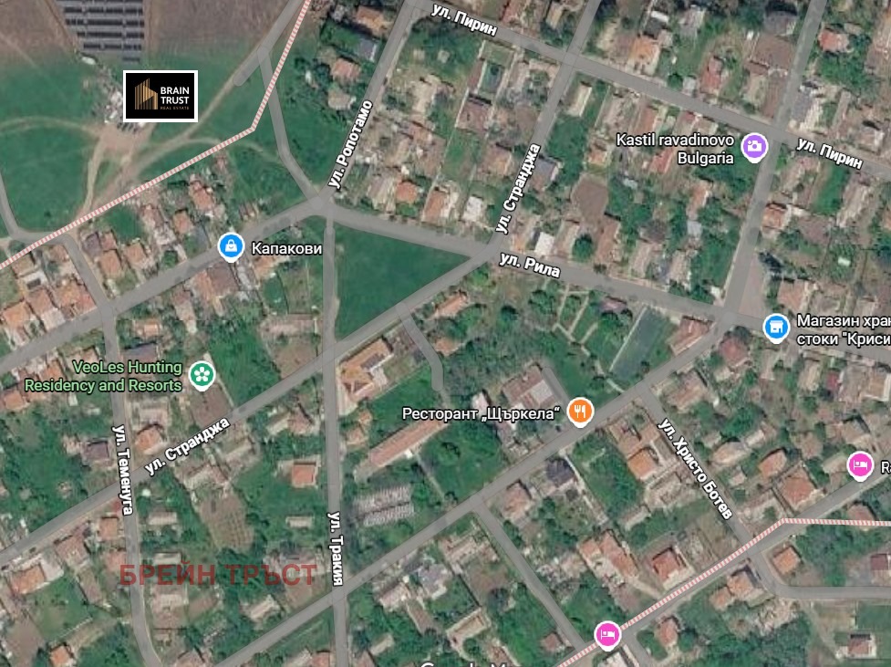 Продава ПАРЦЕЛ, с. Равадиново, област Бургас, снимка 2 - Парцели - 55234660