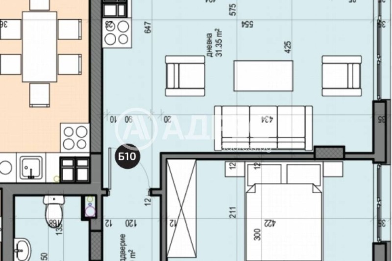 Eladó  2 hálószobás Sofia , Ljulin 5 , 98 négyzetméter | 53036781