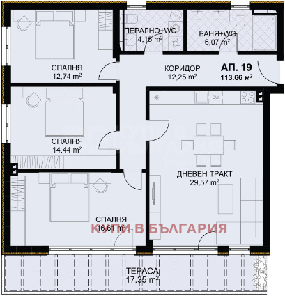 Продава  3-стаен град Варна , Бриз , 112 кв.м | 17030750 - изображение [9]