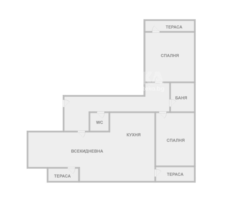 Продава 3-СТАЕН, гр. Варна, Окръжна болница-Генерали, снимка 4 - Апартаменти - 53172991