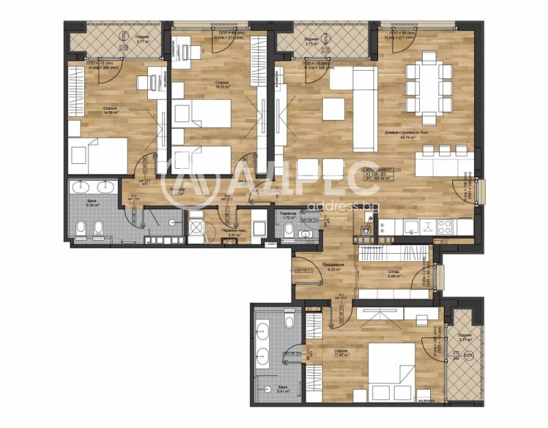 Na sprzedaż  3+ sypialni Sofia , Bojana , 213 mkw | 47554117 - obraz [3]