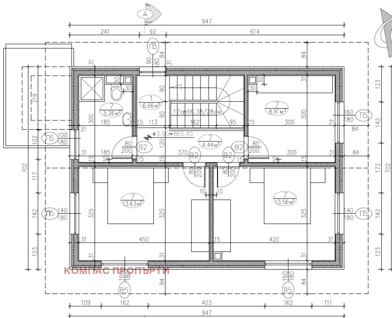 Продава КЪЩА, гр. София, Симеоново, снимка 7 - Къщи - 40399002