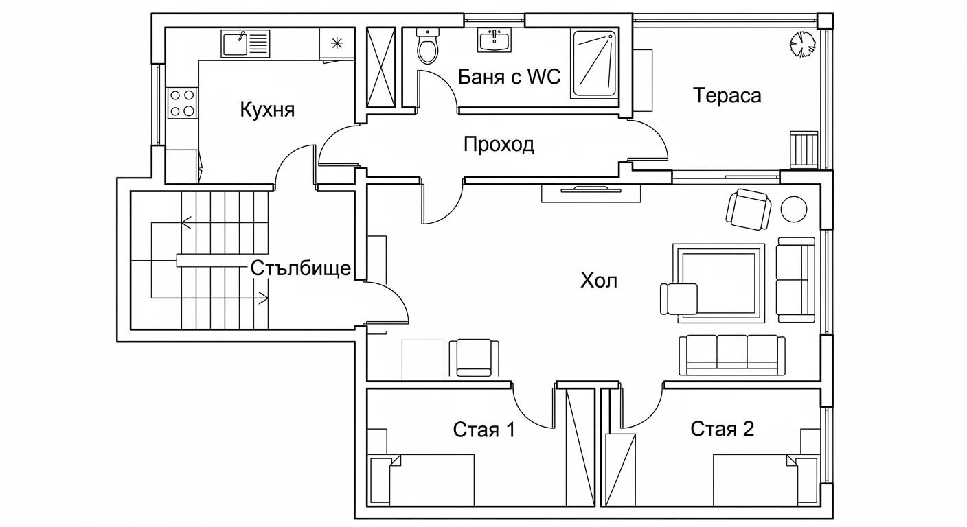 Продава КЪЩА, гр. София, Оборище, снимка 11 - Къщи - 54840632