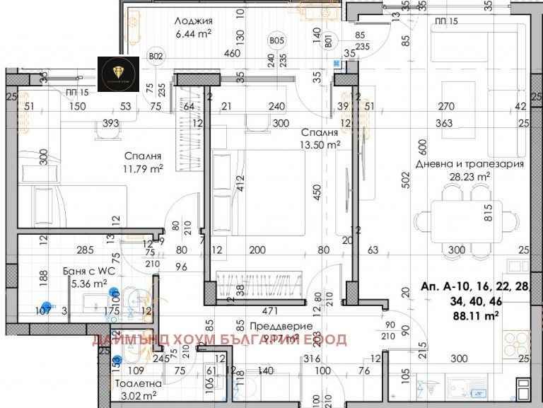 Продава 3-СТАЕН, гр. Пловдив, Южен, снимка 2 - Aпартаменти - 47509011