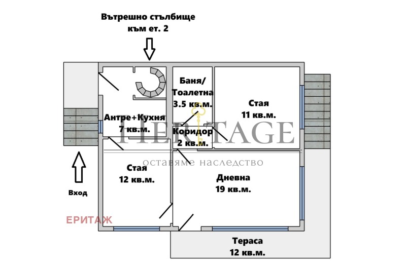 Продава КЪЩА, с. Горно Камарци, област София област, снимка 9 - Къщи - 52461932