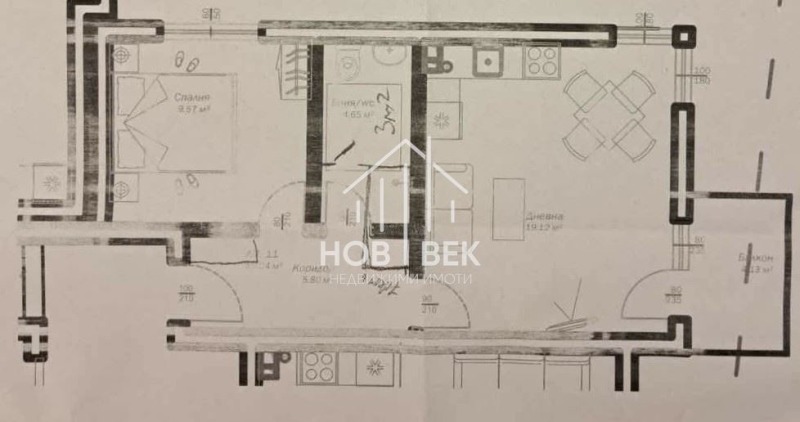 À vendre  1 chambre Varna , Mladost 1 , 57 m² | 83157887 - image [15]