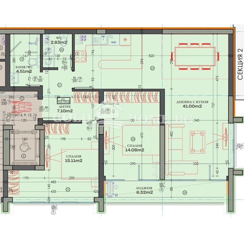 Продава 3-СТАЕН, гр. Пловдив, Тракия, снимка 4 - Aпартаменти - 48813772