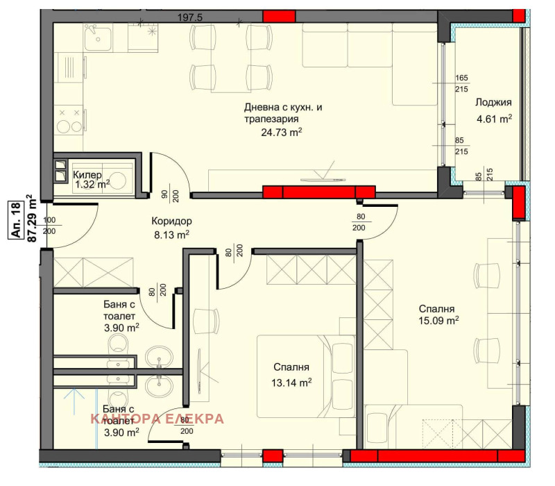 Продава 3-СТАЕН, гр. Варна, Аспарухово, снимка 2 - Апартаменти - 52210206