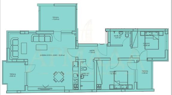 Продава 3-СТАЕН, гр. Пловдив, Център, снимка 1 - Aпартаменти - 48322381