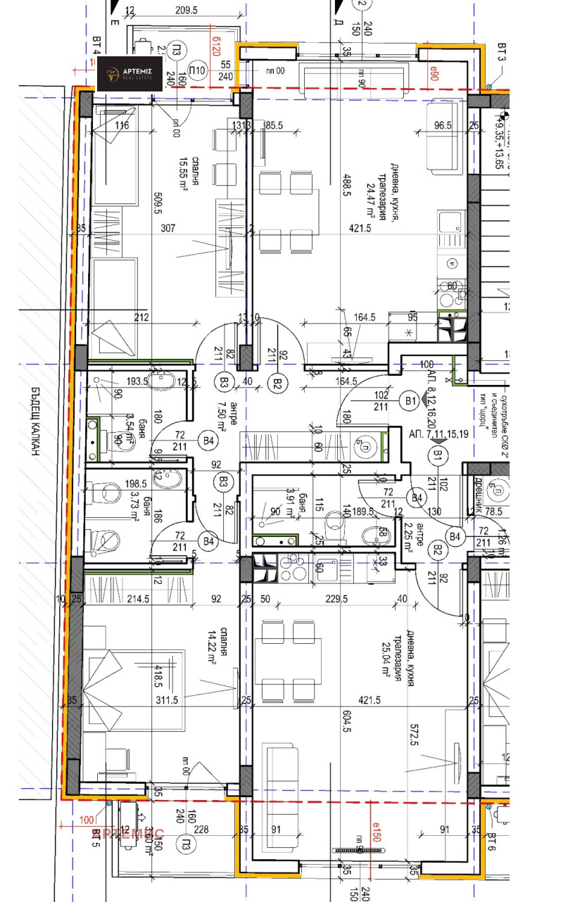 Til salgs  2 soverom Sofia , Zona B-19 , 104 kvm | 76040432 - bilde [7]