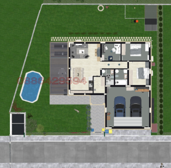 Продава ПАРЦЕЛ, с. Големо Бучино, област Перник, снимка 3 - Парцели - 53578882