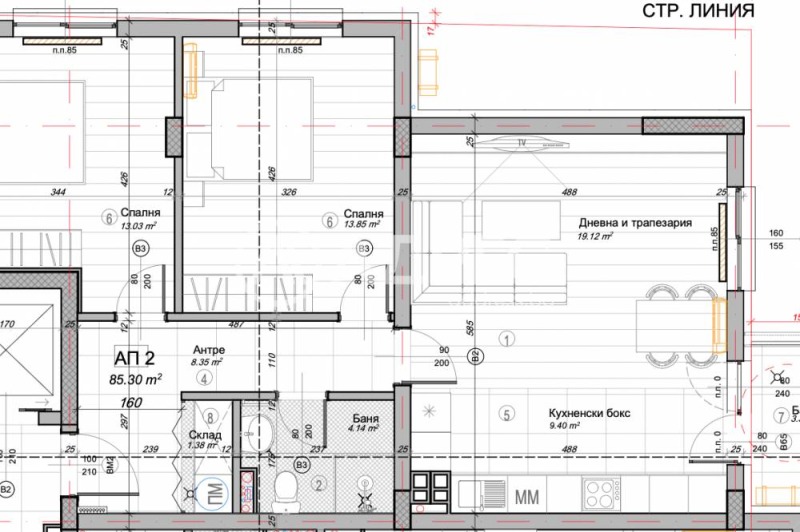 Продава 3-СТАЕН, гр. София, Слатина, снимка 3 - Апартаменти - 53165069