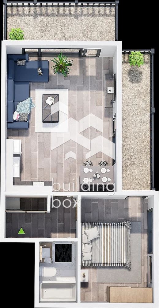 Продава 2-СТАЕН, гр. Пловдив, Христо Смирненски, снимка 3 - Апартаменти - 54136782