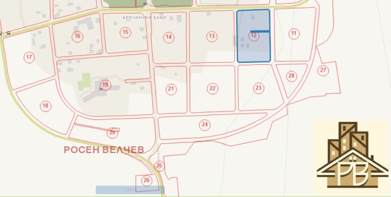 Продава  Парцел област София , с. Белчински бани , 1367 кв.м | 34622961 - изображение [2]