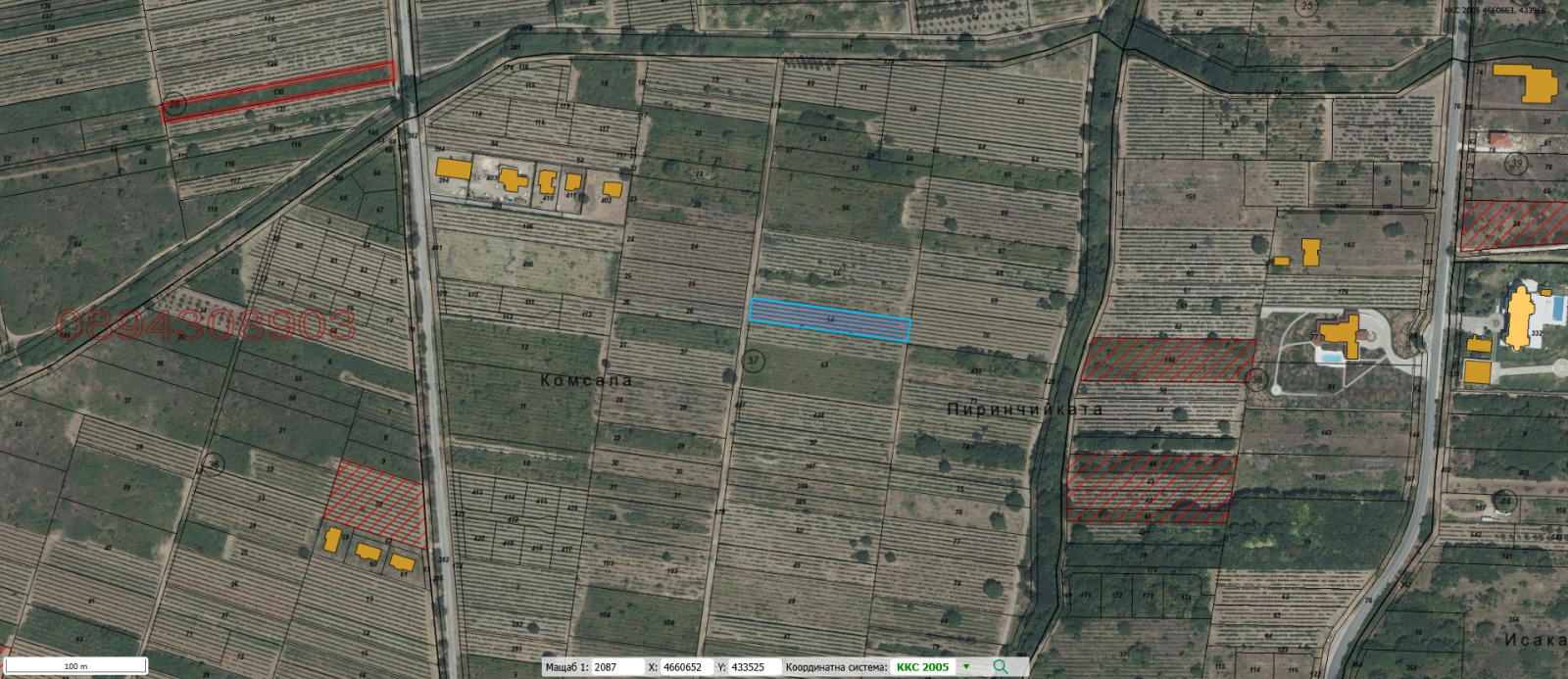 Продава ПАРЦЕЛ, с. Марково, област Пловдив, снимка 2 - Парцели - 55147231