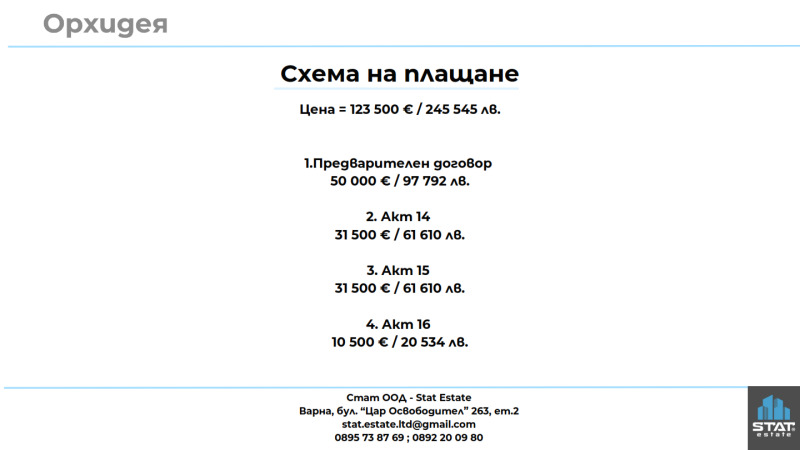 Продаја  1 спаваћа соба Варна , Изгрев , 80 м2 | 11729571 - слика [5]