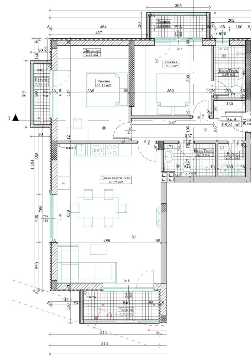 Na sprzedaż  2 sypialnie Warna , Winica , 116 mkw | 77966781 - obraz [2]