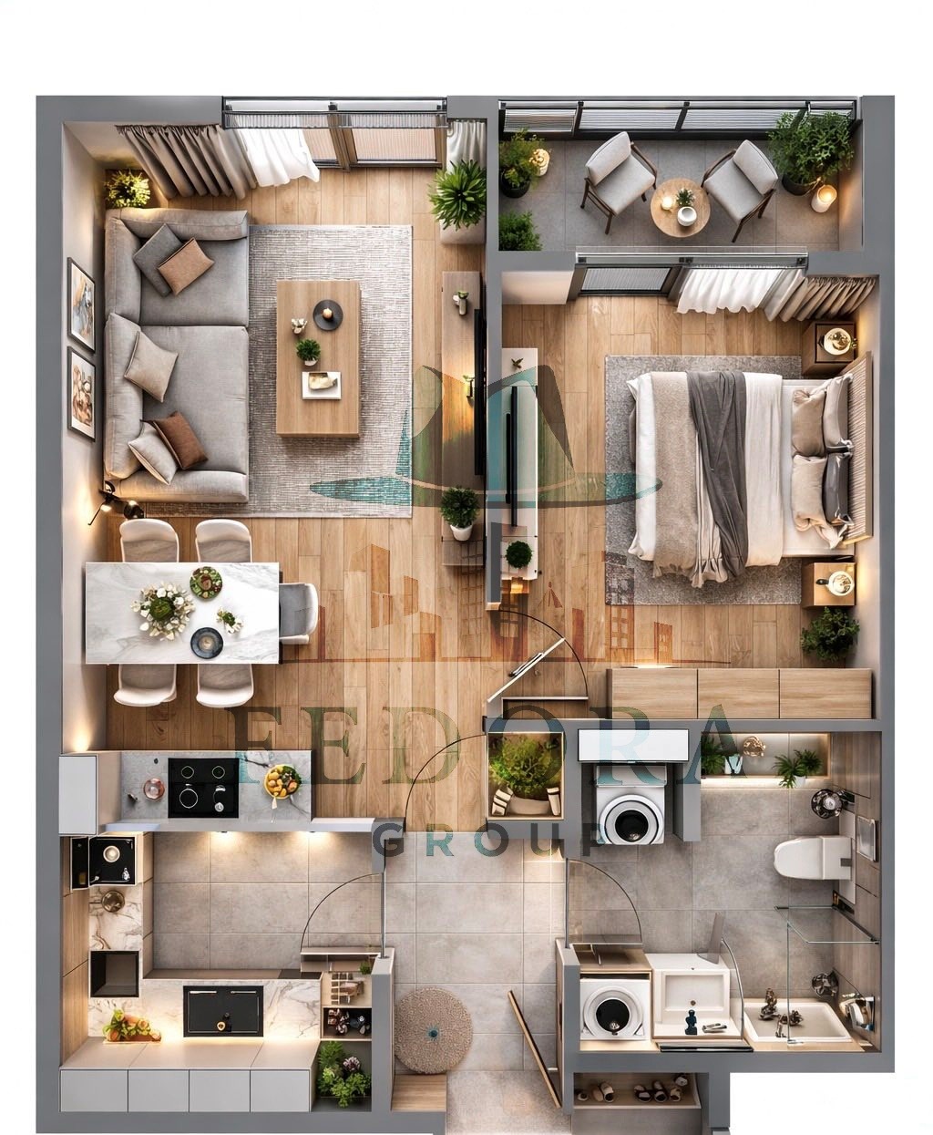 Продава 2-СТАЕН, гр. София, Хладилника, снимка 2 - Апартаменти - 53720478