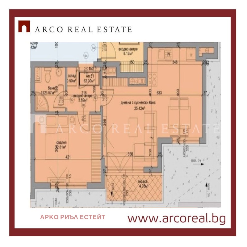 Zu verkaufen  1 Schlafzimmer Sofia , Druschba 1 , 74 qm | 51594829